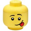 LEGO Filt Opbevaringsboks Silly 24 cm, Gul