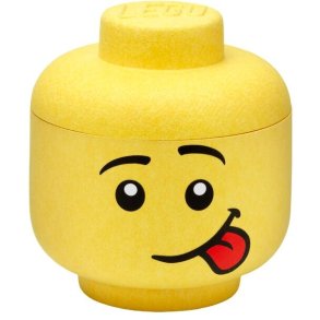 LEGO Filt Opbevaringsboks Silly 24 cm, Gul
