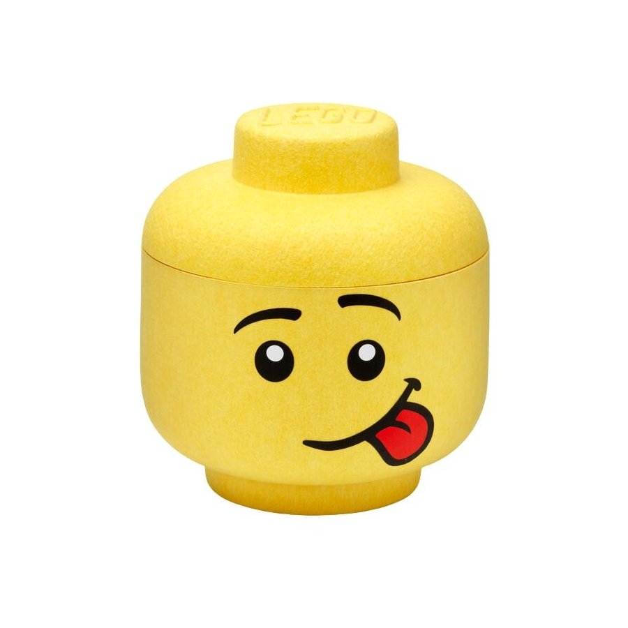 LEGO Filt Opbevaringsboks Silly 24 cm, Gul