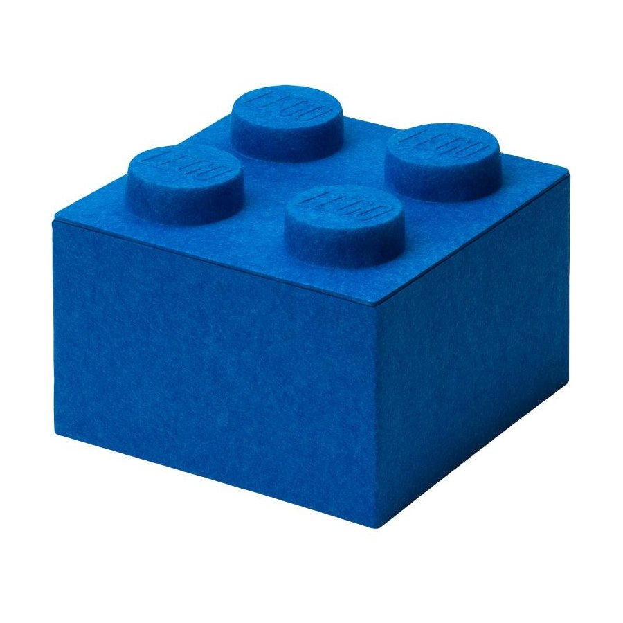 LEGO Filt Opbevaringsklods 4-knops 25 cm, Bl�