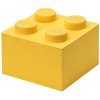 LEGO Filt Opbevaringsklods 4-knops 25 cm, Gul