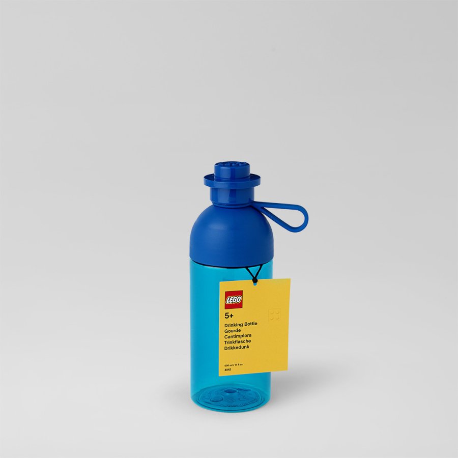 LEGO Wasserflasche 500 ml, Blau