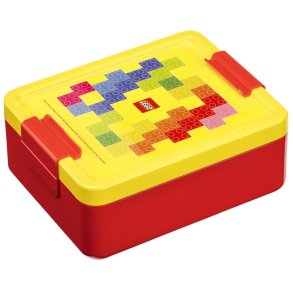 LEGO Broodtrommel Bricks 1,7 L, Rood/Geel