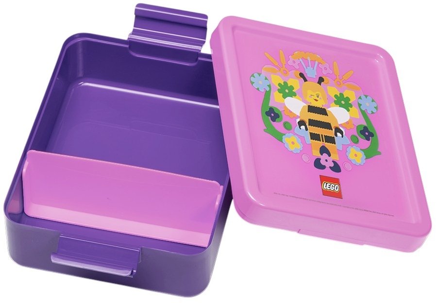 LEGO Madkasse Bee 1,7 L, Lilla/Pink