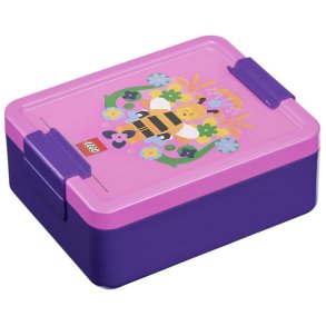 LEGO Broodtrommel Bee 1,7 L, Lilla/Pink