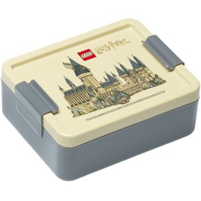 LEGO Lunchbox Harry Potter Hogwarts 1 L, Beige/Grijs