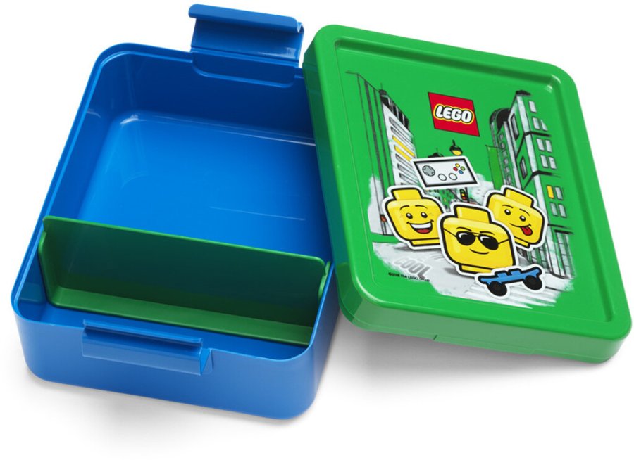 LEGO Lunchbox Iconic Boy 1 L,  Grn/Blau