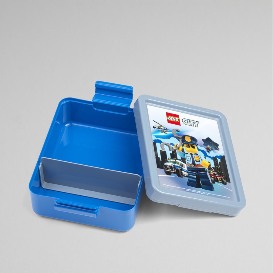 LEGO Lunchbox City 1 L, Grau/Blau