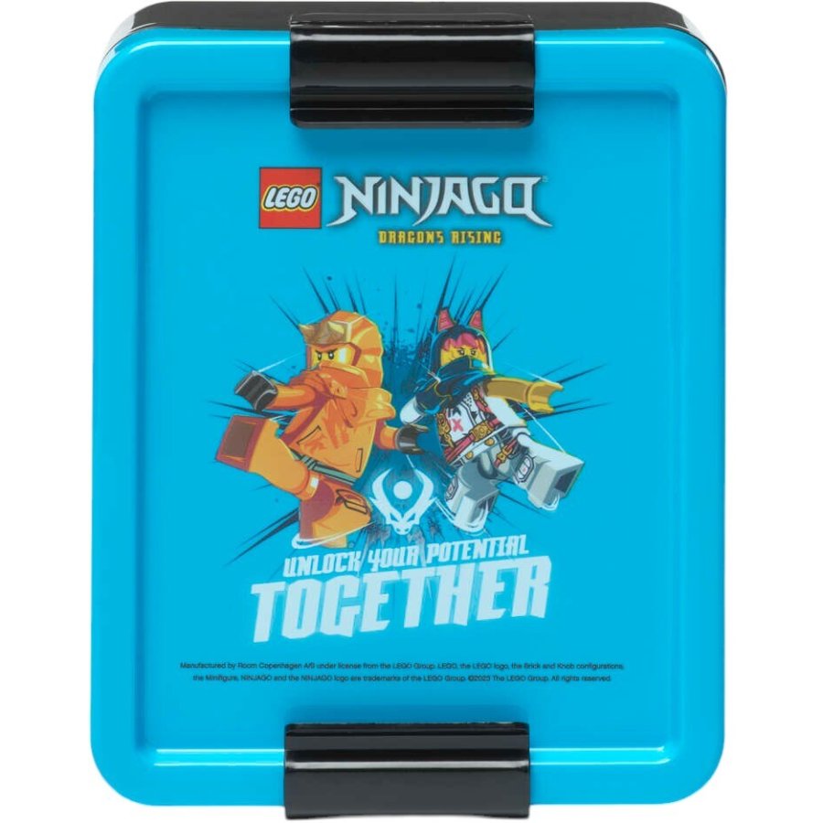 LEGO Brotdose Ninjago 1 L, Blau/Schwarz