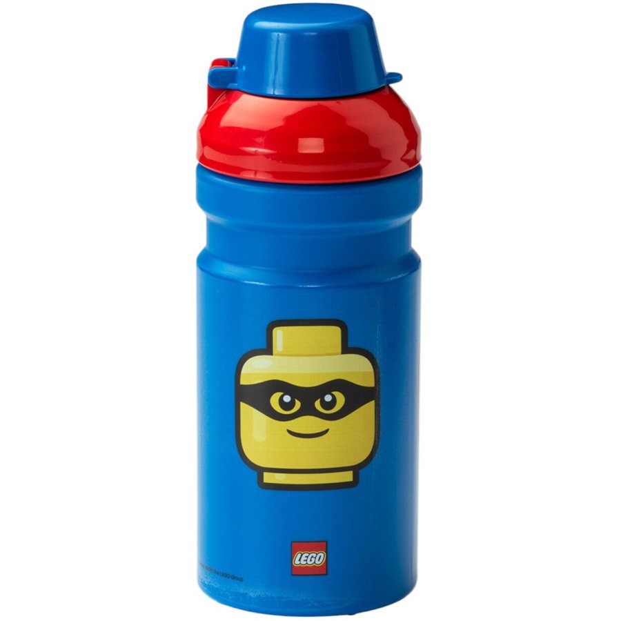 LEGO Wasserflasche Iconic 390 ml, Blau