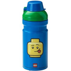 LEGO Wasserflasche 390 ml, Blau