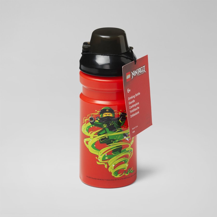 LEGO Vandflaske Ninjago 390 ml, Sort