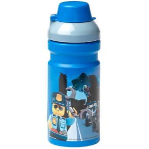 LEGO Wasserflasche City 390 ml, Blau