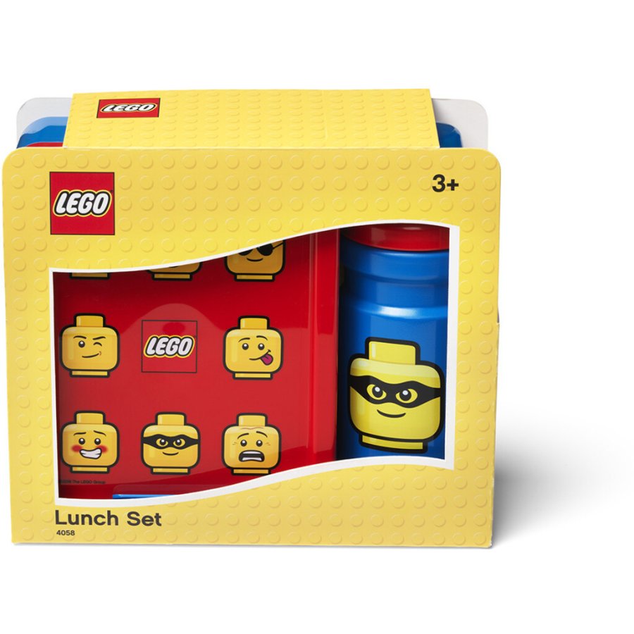 LEGO Lunch-Set Iconic 1 L/390 m, Rot/Blau