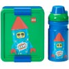 LEGO Brotdosen-Set Rocket 1,7 L/390 ml, Blau/Grn