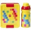 LEGO Brotdosen-Set Bricks 1,7 L/390 ml, Rot/Gelb