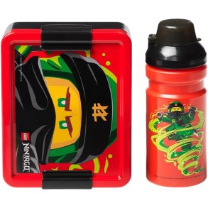 LEGO Lunch-Set Ninjago 390 ml, Schwarz