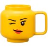 LEGO Becher Winking Girl 530 ml, Gelb