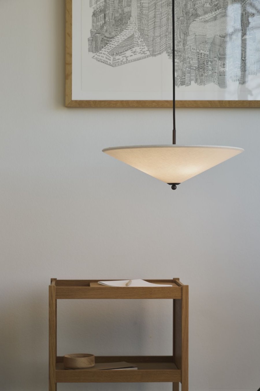 LYFA FUT� 400 TIPP Pendelleuchte �40 cm, Cream