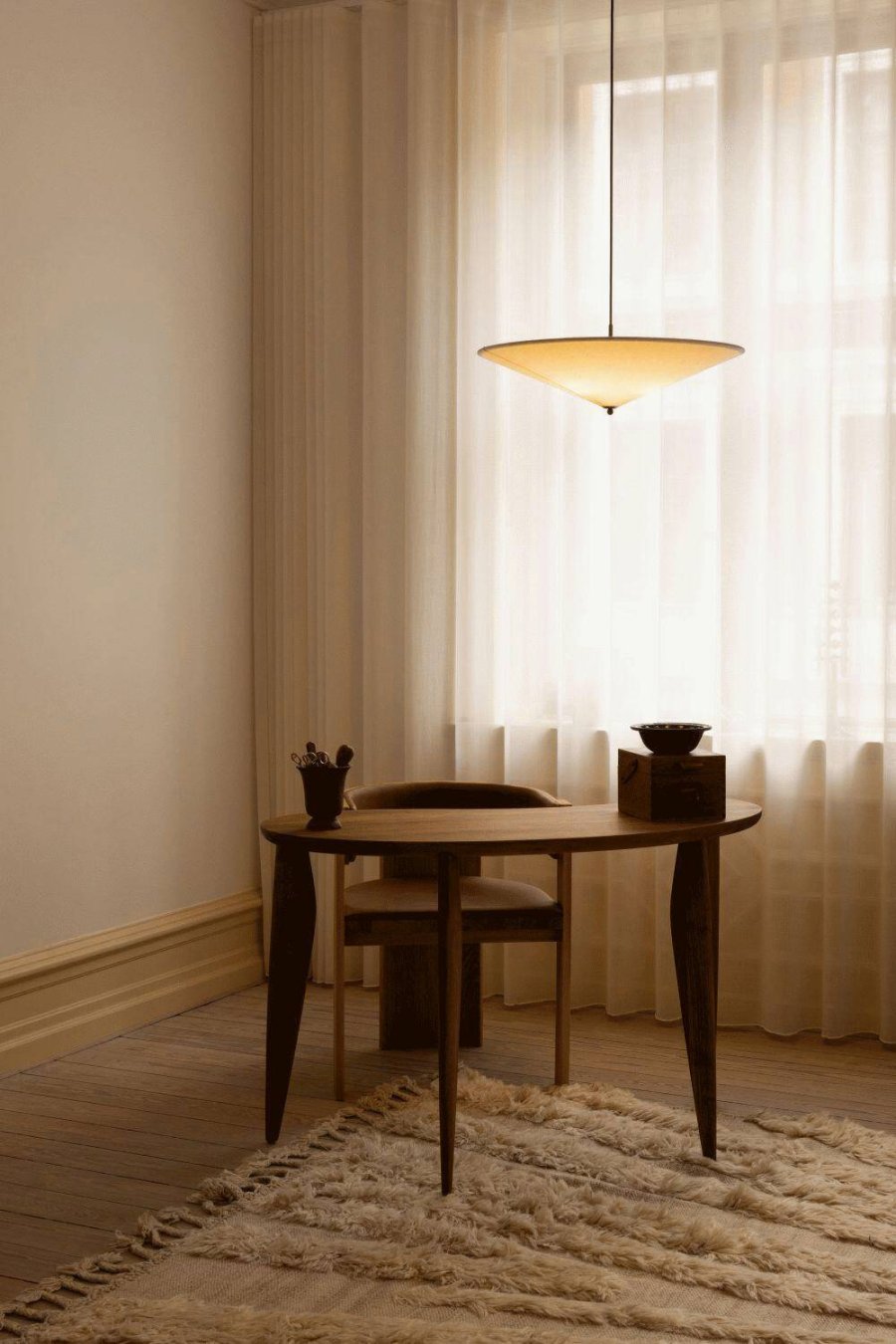 LYFA FUTÉ 600 Pendelleuchte 60cm, Creme