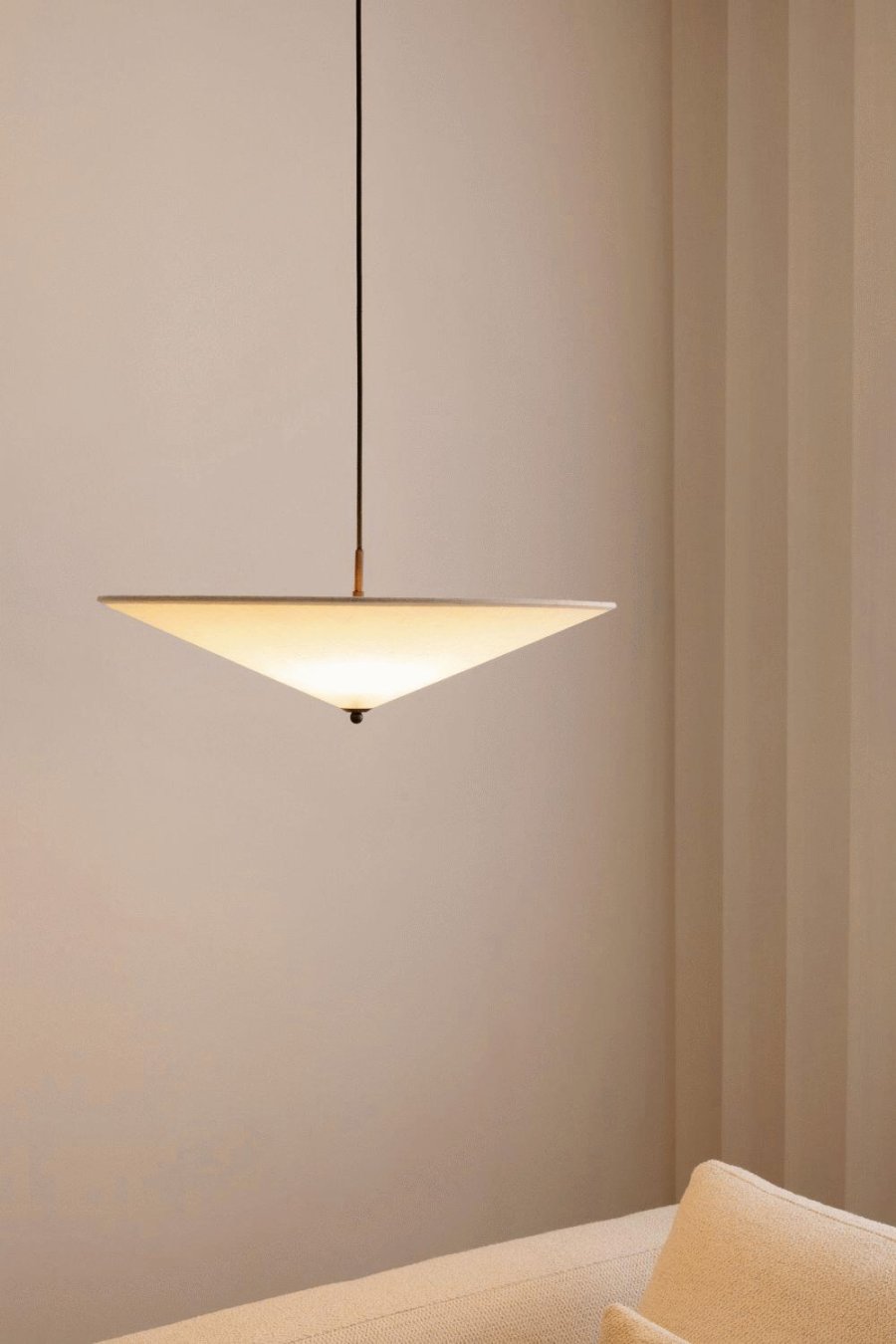 LYFA FUTÉ 600 Pendelleuchte 60cm, Creme