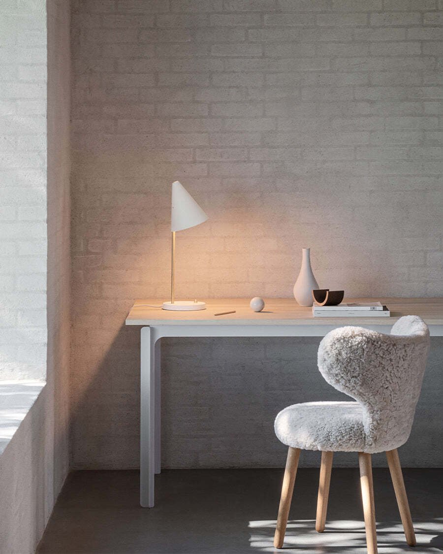 LYFA MOSAIK 170 Bordlampe H47,4 cm, Hvid