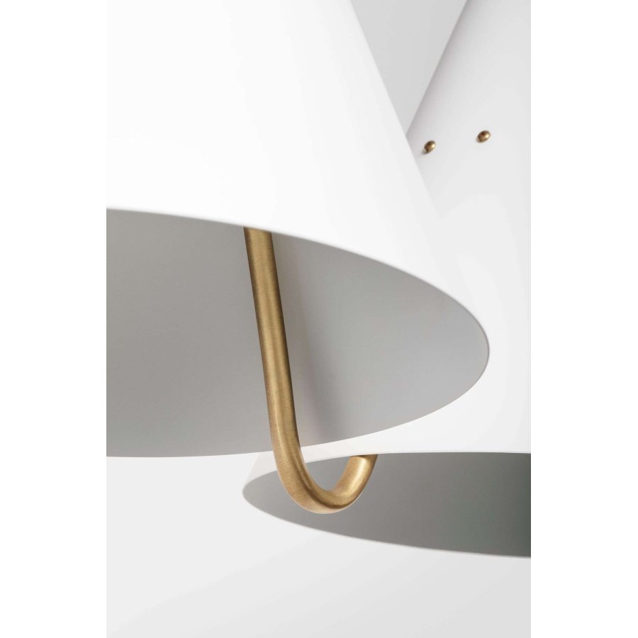 LYFA MOSAIK 250 SIDE BY SIDE II Pendel 52 cm, Hvid