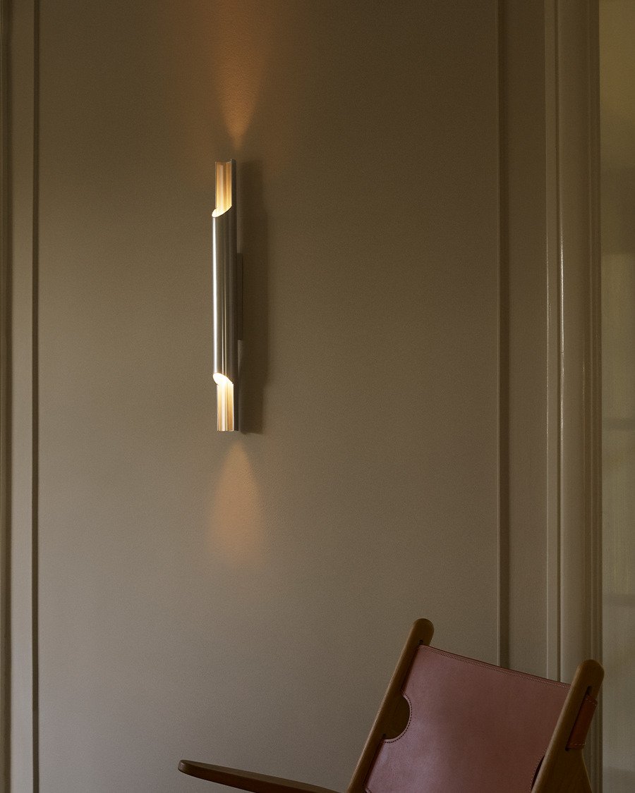LYFA PAN 50 Vglampe 60 cm, Aluminium