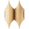LYFA GOTHIC II Wandleuchte 28 cm, Messing
