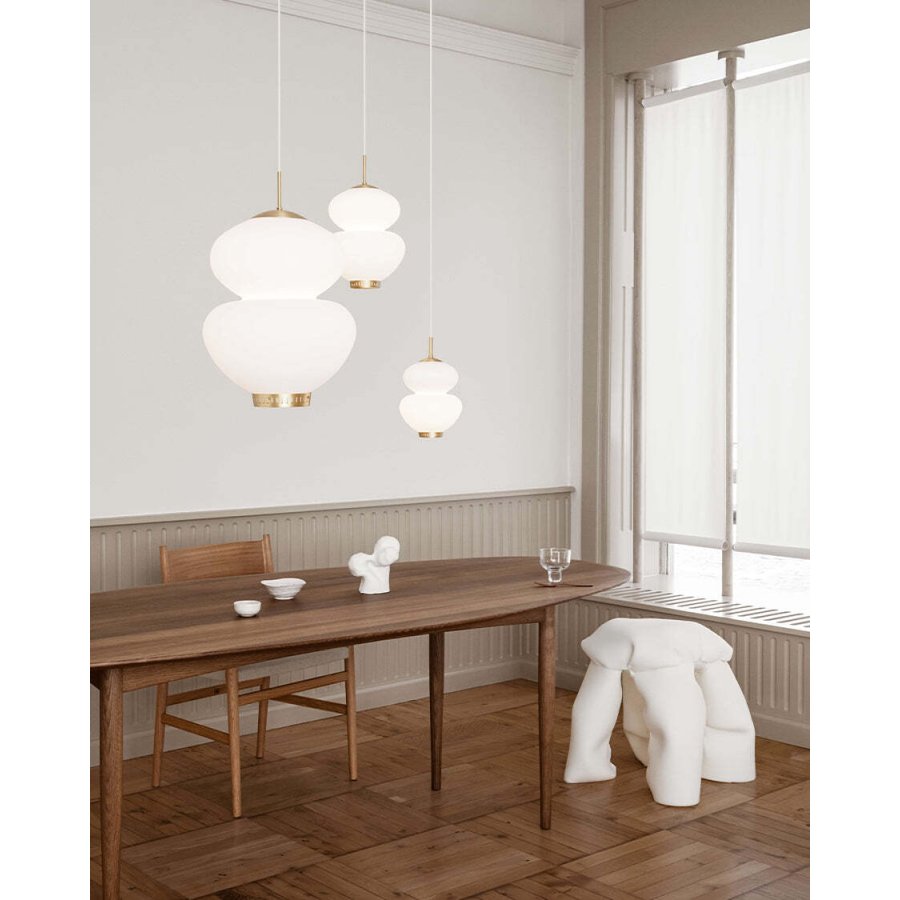 LYFA PEANUT 40 Pendel 40 cm, Hvid
