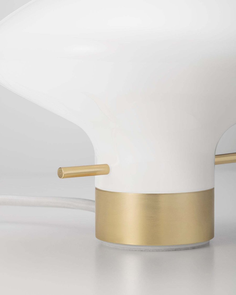 LYFA REPOSE 175 Bordlampe H14,5 cm, Messing