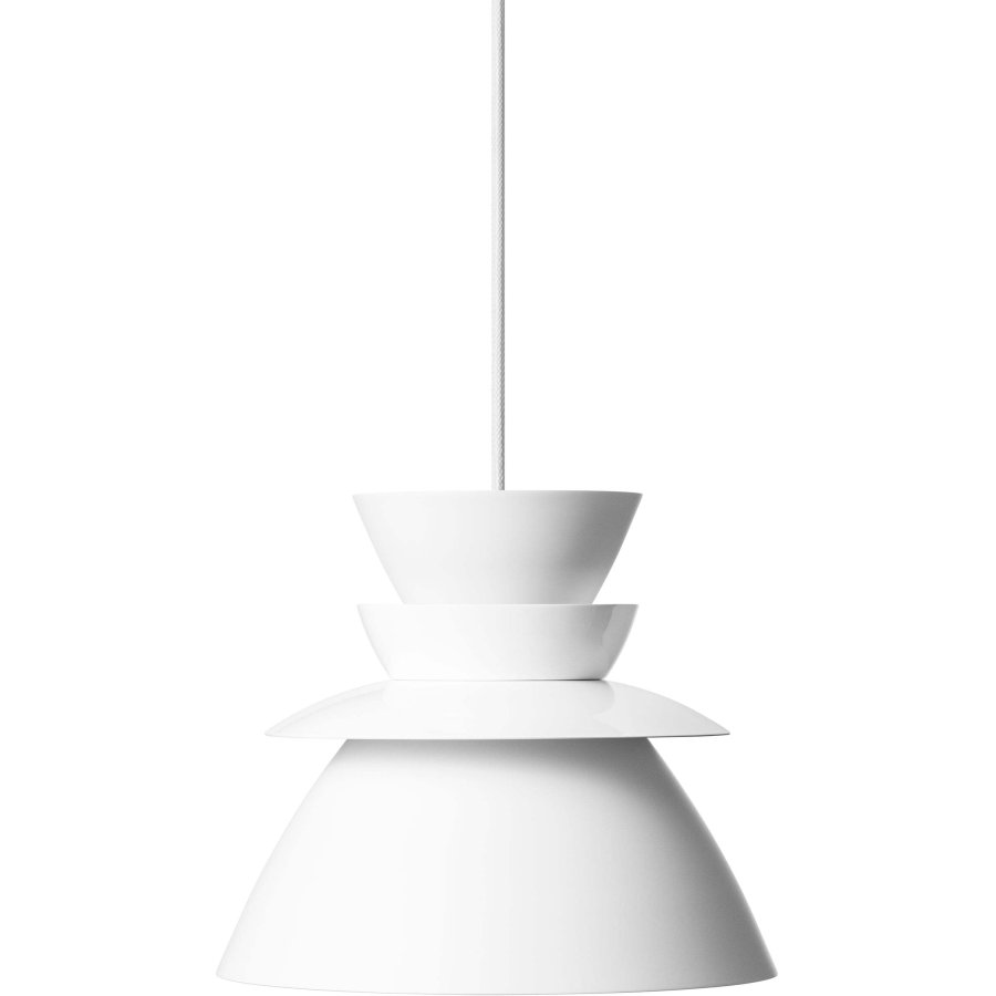 LYFA SUNDOWNER 250 Pendel 25 cm, Hvid/Hvid