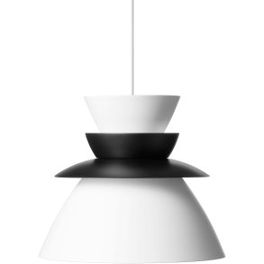 LYFA SUNDOWNER 400 Pendelleuchte 40 cm, Schwarz/Wei