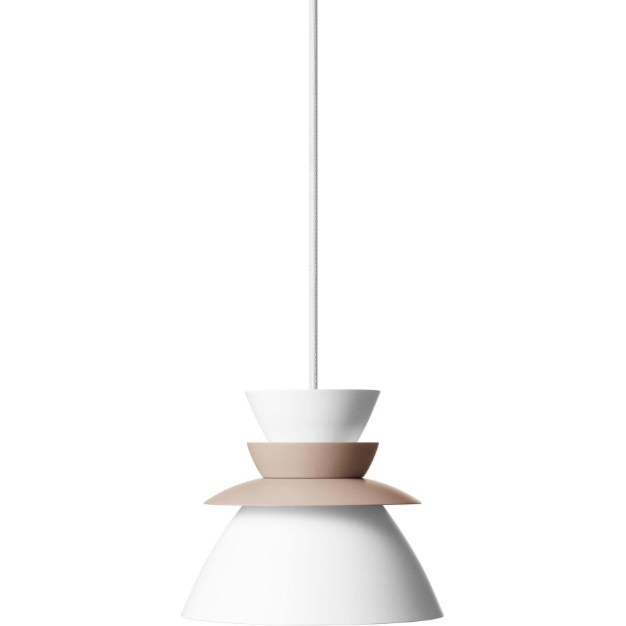 LYFA SUNDOWNER 175 Pendel 17,5 cm, Mallorcansk / Hvid