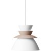 LYFA SUNDOWNER 250 Pendel 25 cm, Mallorcansk / Hvid