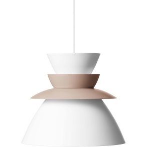 LYFA SUNDOWNER 400 Pendelleuchte 40 cm, Mallorquinisch/Wei