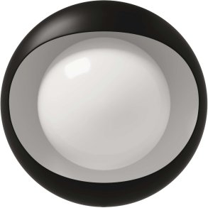 LYFA CORNEA 220 Wandleuchte 22 cm, Schwarz