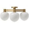 LYFA MEMOIR 120 III Loftlampe 37,8 cm, Messing