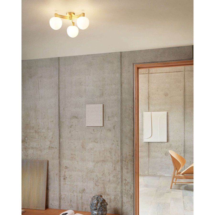 LYFA MEMOIR 120 III Loftlampe 37,8 cm, Messing