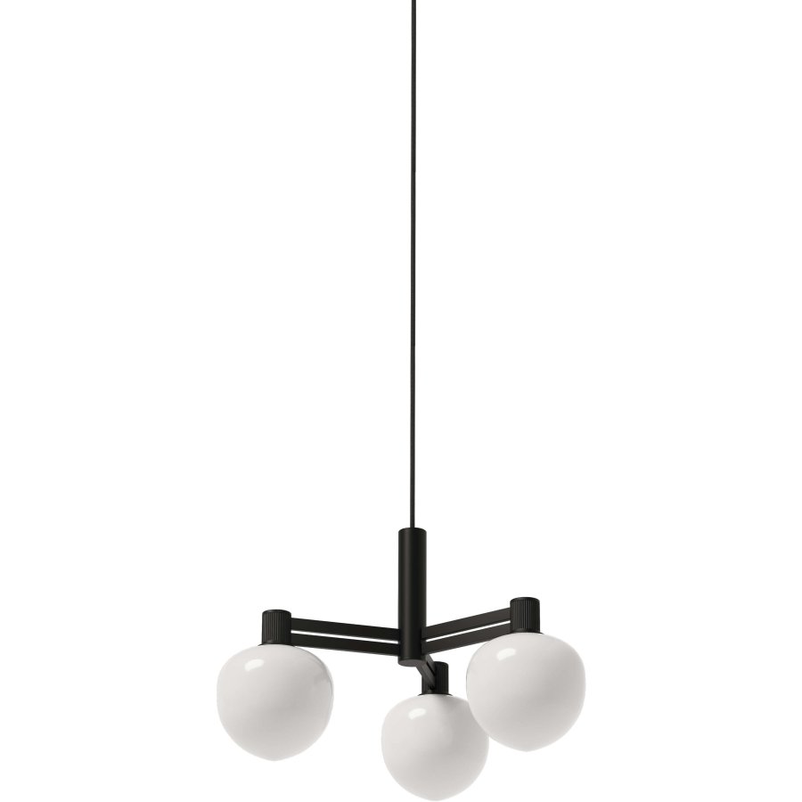 LYFA MEMOIR 120 III Lysekrone 37,8 cm, Sort