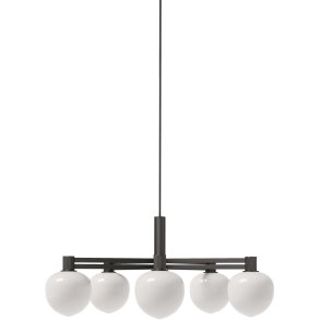 LYFA MEMOIR 120 V Kronleuchter 59,4 cm, Schwarz