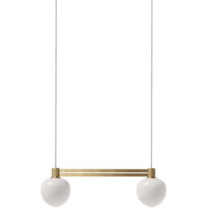 LYFA MEMOIR 120 SIDE BY SIDE II Pendelleuchte 50,4 cm, Messing