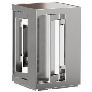 LYFA KASSABLANKA 142 Tischleuchte H16,4 cm, Aluminium