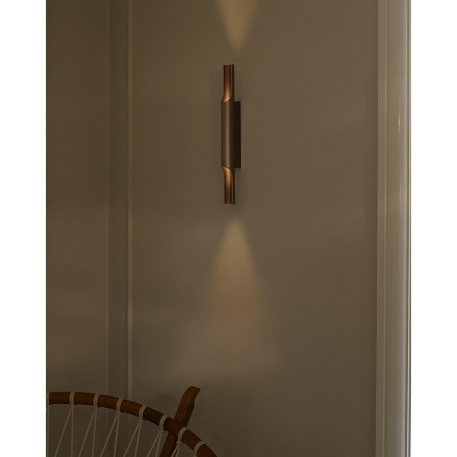 LYFA PAN 38 Vglampe 32 cm, Bronze