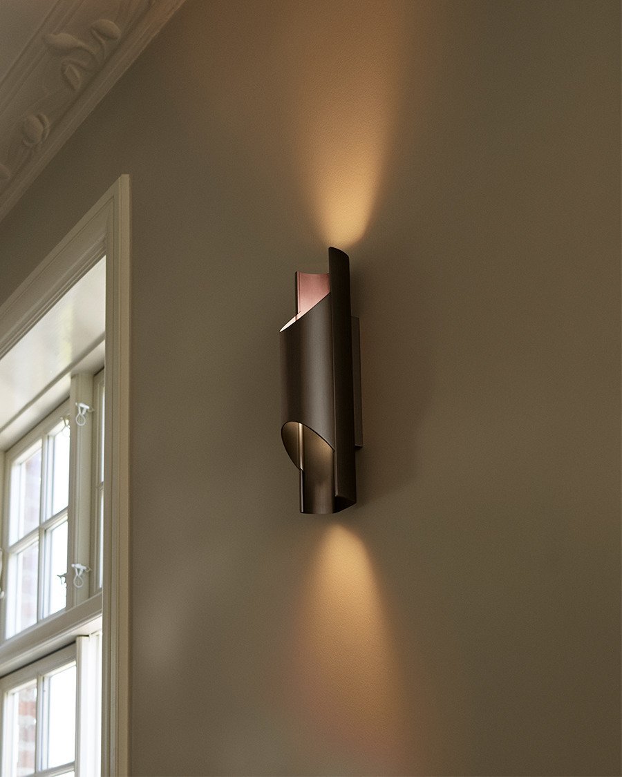 LYFA PAN 95 Vglampe 36 cm, Bronze