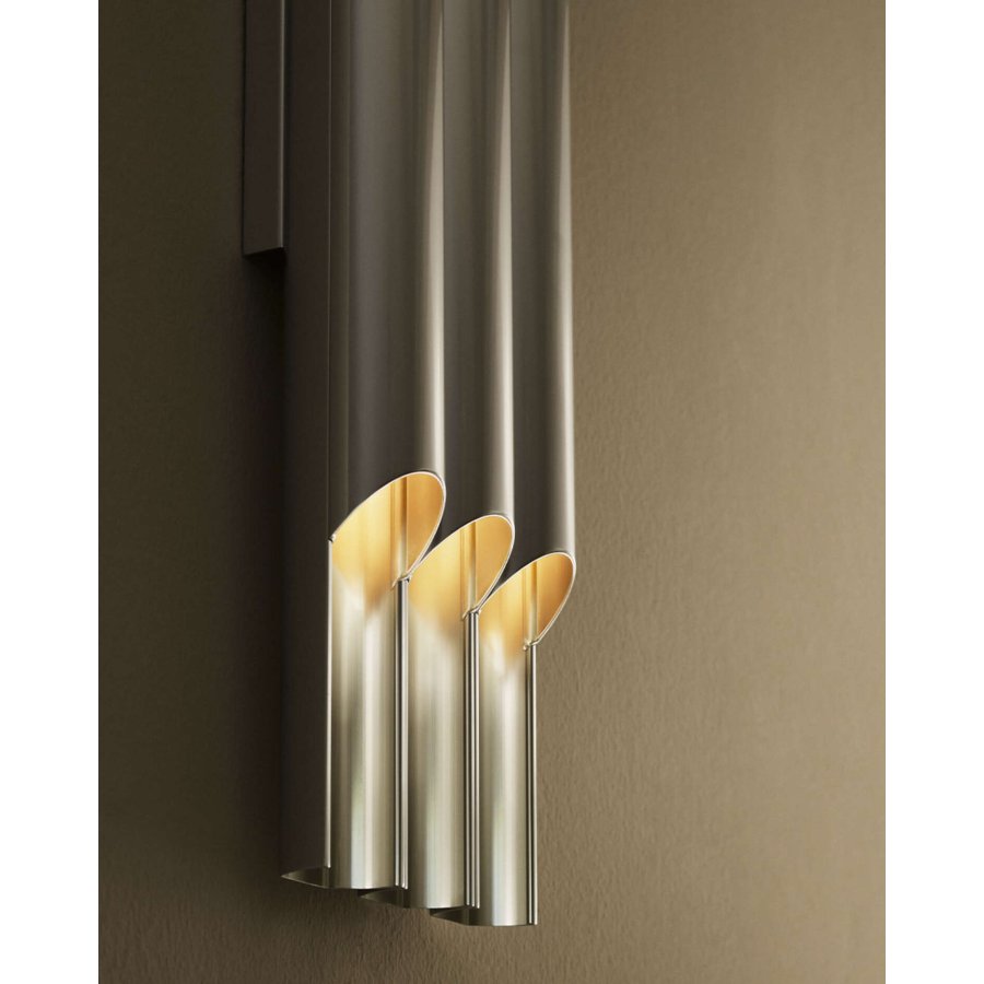 LYFA PAN 50 III Vglampe 60 cm, Aluminium
