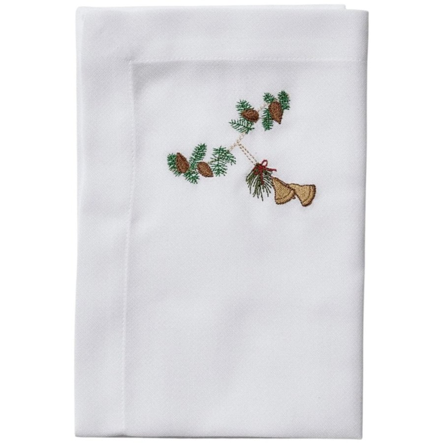 Langkilde & Sn Juleserviet 50x50 cm, Juleklokker