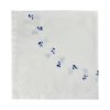 Langkilde & Son Blaue Blume Tischdecke 120x120 cm