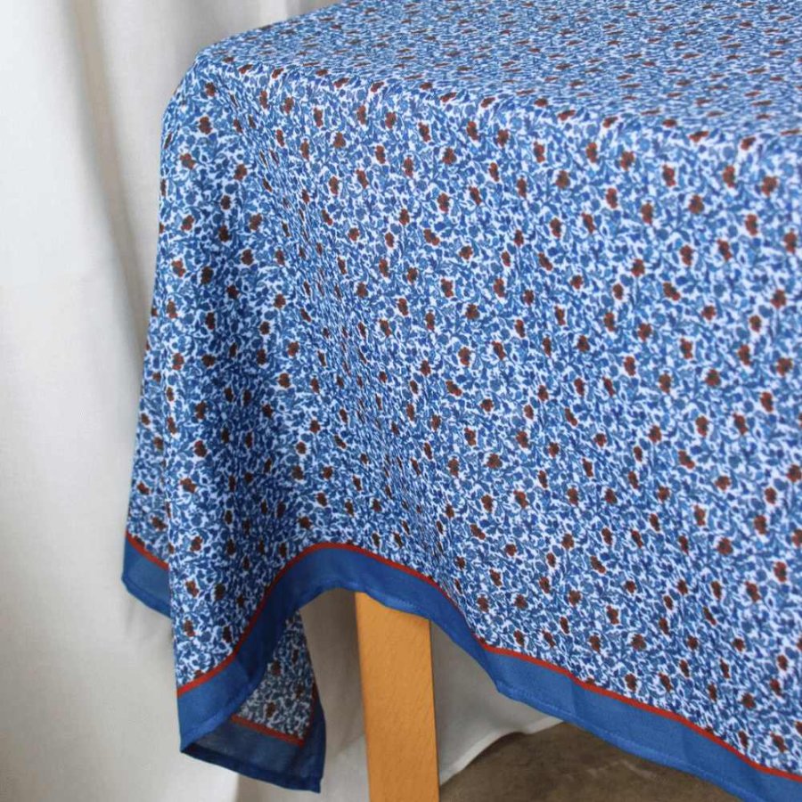 Langkilde & Sn SptsommerTischdecke 140x240 cm, Blau