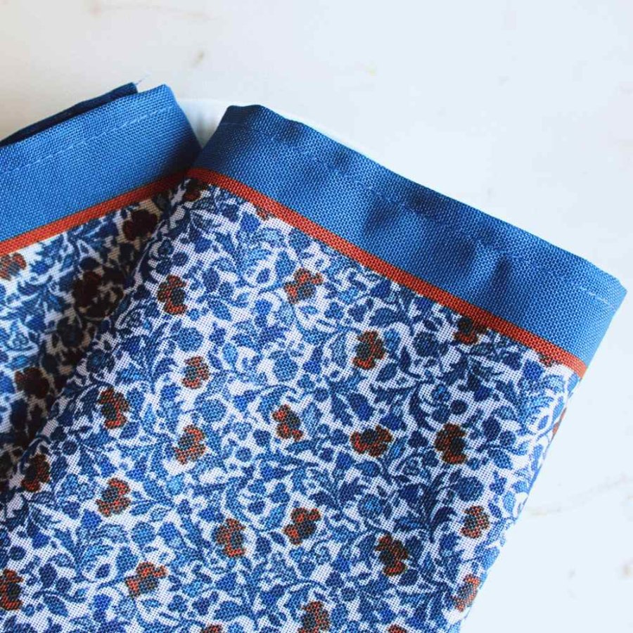 Langkilde & Sn SptsommerServiette 2teilig 38x38 cm, Blau